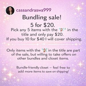 Bundling Sale Offer